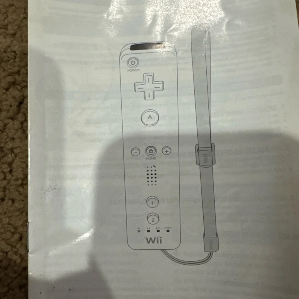 Nintendo Wii 10 US Manual Insert Lot Wii Remote Wheel Motion Plus Balance Board